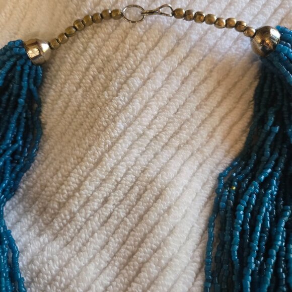 Glass bead necklace - Picture 4 of 4